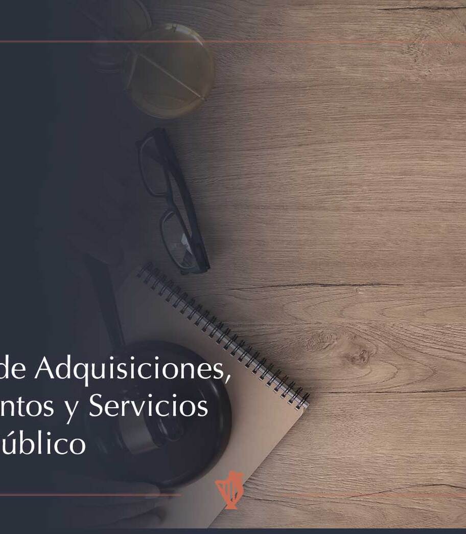 Nueva Ley de Adquisiciones, Arrendamientos y Servicios del Sector Público