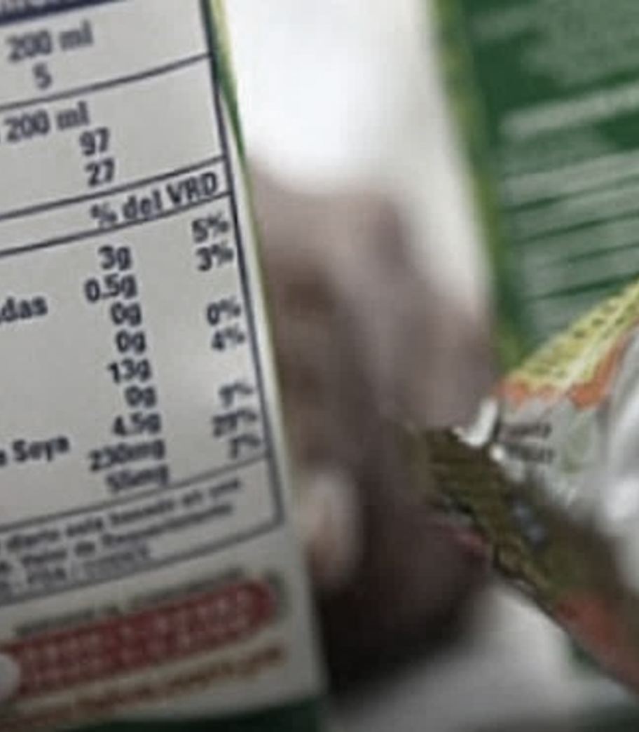 Modificaciones a las disposiciones referentes al etiquetado de alimentos y bebidas no alcohólicas.